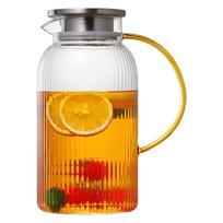 Yaji High-Temperature Resistant Glass Pitcher orange