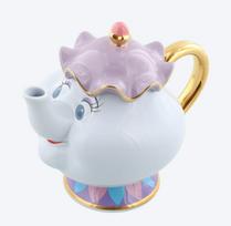 Disney Resort Exclusive and the Potts Teapot  Beauty Beast  Mrs. gray