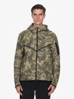 NIKE Vyriškas džemperis su užtrauktuku, M NK TECH FLC WR FZ JKT CAMO