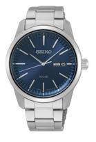 SEIKO Quartz Watch SNE525P1 SEIKO SOLAR Blue Silver Overseas Model [Seiko] Men's [Parallel Import] black