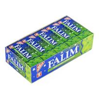 Falim be cukraus kramtomoji guma Mėtinė 100 vnt. pakuotė blue