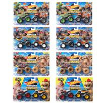 Hot Wheels Monster Truck 2 Pack Assortment Mini Cars x 8 Sets Box Years Old and 164 [2 Sold] [3 Up] 986N-FYJ64 black