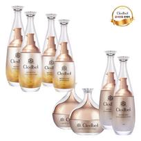 Cledbel Prestige Gold Collagen Lifting Basic Toner + Lotion + Serum + Cream Set, 2 sets beige