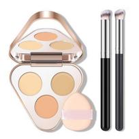 KYDA 3 spalvų odos spalvos korekcijos paletė Puikus maskavimas nuo paakių ir dėmelių 01 Šviesi, 0,1 uncijos _#01 Šviesi beige