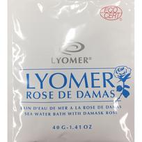 D.S.A. Lyomail LYOMELLE Rose de Damas 40G Individual packets general Package Add 40 g to warm water (38 to 40degree) and bathe slowly for 15 to 20 min