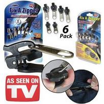 Fix-a-zipper-komplektas iš 6 užtrauktukų pour reparation fermeture éclair amovible veste manteau