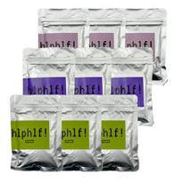 Himalayan bath salt salt bath scrub 3-piece bundle set, 9 pieces, 100g gray