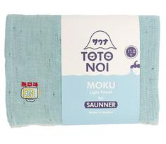Kontex Sauna MOKU Bath Oropo <54124-105> Towel, Large, (Aqua) white