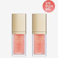 ELROEL Prestige kolageno liftingo odos priežiūra (Kapsulės Kremas/Tonikas/Emulsija/Serumas) Serum Double Set (2pcs) beige
