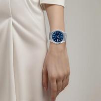 CASIO 50 meters waterproof taste Quartz Steel Strap same style for men and women blue dial MTP-B180D-2AV mėlyna