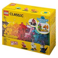 LEGO Classic 11013 Kūrybiškos skaidrios kaladėlės, įvairių spalvų yellow