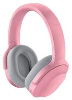 Razer Barracuda Quartz Pink Bevielės žaidimų ausinės su THX 7.1 kanalo 50 mm titano garsiakalbiais, visakryptis spindulių formavimo triukšmą slopinantis mikrofonas