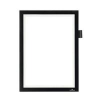 Duraframe A4 užrašinė su kilpele rašikliui ir juodu rėmeliu