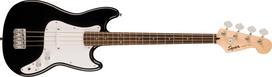 Squier by Fender Sonic Bronco Bass Juodas lauro medienos pirštų lenta juoda