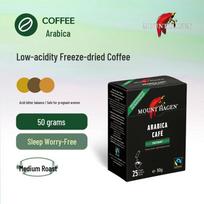 Mount Hagen Arabica Decaf Freeze-Dried Instant Coffee Sticks black