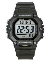 Casio Digital Extra Long Resin Strap Quartz AE-1600HX-3AV 100M Unisex Watch juoda