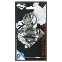 Supermanas Logotipas Alavo Raktų Pakabukas gray