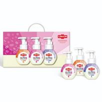 Rapsin Color Changing Foaming Hand Wash Berry Scent 500ml + Peach Scent 500ml + Grape Scent 500ml Edition Gift Set, 1 set white