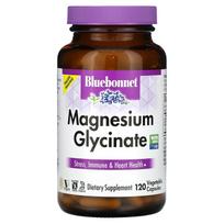 Bluebonnet Nutrition, Magnio glicinatas, 100 mg, 120 daržovių kapsulių