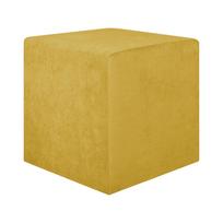 Pufas LYN, geltonas, 45 × 45 × 45 cm