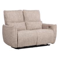 Dvivietė sofa su elektriniu atlošimo mechanizmu, 146 × 89 × 102 cm
