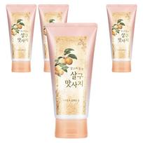 Abrikosčių šveitiklis ir valomasis putplastis, 120g, 4 vnt. beige