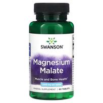 Swanson, magnio malatas, 1000 mg, 60 tablečių