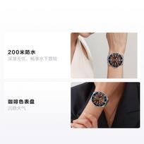 CASIO 200 meters waterproof taste Quartz Steel Strap same style for men and women brown dial MDV-107D-5AV smėlis