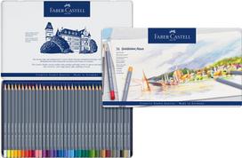 Goldfaber Aqua Akvareliniai Pieštukai 36 Spalvos 114636 Faber-Castell Rinkinys, Skardinė, gray