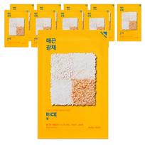 Holika Holika Pure Essence Mask Sheet Rice, 10 pieces, 1 piece white