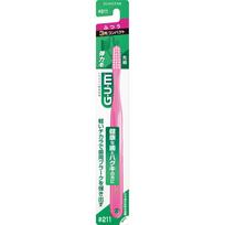 Sunstar GUM. Gum dantų šepetėlis #211 [3 eilių kompaktiška galvutė] Įprasti periodonto ligų dantų šepetėliai <Medžiaga> Rankena: sočiųjų poliesterio derva, bri