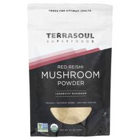 Terrasoul Superfoods, Raudonojo reišio grybo milteliai, 5,5 uncijos (156 g)