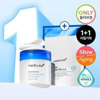 Medicube Zero Pore Pad 2.0 140 sheets special (70 sheets + 70 sheets refill) blue