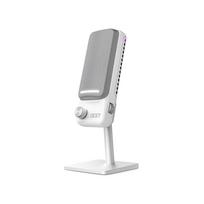 NZXT Capsule Elite Laidinis USB Mikrofonas Baltas Kardioidinis Žaidimų Mikrofonas (Baltas, AP-PUMIC-W1, SP1193)