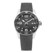 [Longines] L3.781.4.76.9 HydroConquest Ceramic Men's Rubber Strap Watch
