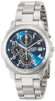 Seiko Chronograph SND193P Vyriškas laikrodis mėlyna