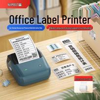 Jingchen B31 Portable Thermal Bluetooth Label Printer CN plug (adapter included) white
