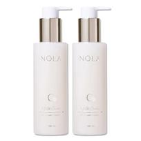 NOLA White Caviar Oil Cream Cleanser 200ml (2 pieces) white
