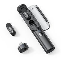 BOYA Magic Wireless Lapel Compatible with iPhone Safety Auto 100m Transmission For 2 AI Noise No Bluetooth 30 Hours of Continuous Ideal for Video Live black