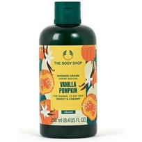The Body Shop Dušo kremas Vanilinis moliūgas 250ml 3 vnt. rinkinys yellow