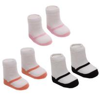 Baby girl's ballerina baby socks 3-leg set, korean baby products gray