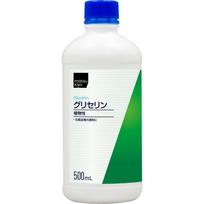 glicerinas (kosmetikai) 500 ml Kiti (patikrinkite spynas, liežuvio valiklius ir kt.) OTC produktai Šis produktas pagamintas iš augalinių medžiagų. Kita (patikrinti 1 set