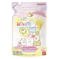 Sumikko Gurashi Šampūnas-kondicionierius su dozatoriumi, vaisių ir sabono aromatas, papildymas, 1 vnt. white