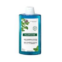 Klorane Šampūnas 400ml Pasirinkite 1 iš 7 tipų (Chininas/Bijūnas/Galangas/Mangas/Vandeninė mėta/Citrusiniai vaisiai/Granatas) Aquamint Shampoo blue