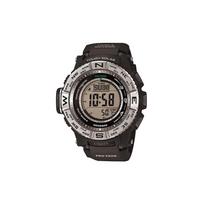 Casio PRO TREK Series - Disc Digital Display 200 Meters Waterproof Solar Atomic Digital Watch Solar Quartz Movement Resin Strap Japanese PRW-3500-1CR juoda