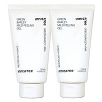 1+1 Innisfree Green Barley Gommage Peeling Peeling Mask 120ml, 1+1 (2 pieces) white