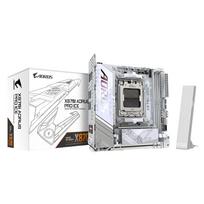 GIGABYTE X870I AORUS PRO ICE AMD X870 mikroschemų rinkinys Balta MB6574 Mini-ITX