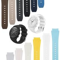 Laikrodžio apyrankė 20 mm Omega Swatch diržas Omega X Swatch MoonSwatch Speedmaster Unisex greitai atsegamas silikoninis dirželis [SineMetu] (Tamsiai mėlyna) tamsiai mėlyna spalva
