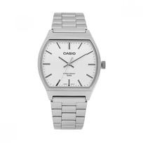„Casio Mtp B140d 7avdf Mtp B140d 7a“ analoginis kvadratinis metalinis laikrodis, skirtas sėdintiems studentams MTP-B140D-7AVDF white