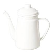 Pearl Metal Kavos lašinimo Blanc ąsotis, 1,1 l, Emalis, Virtuvė, Baltas, HB-3681 balta